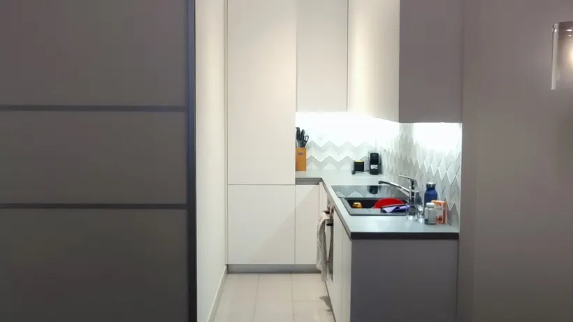 kuhinje po mjeri Velika Gorica - uska kuhinja u jednom redu